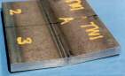 weld plate measurements